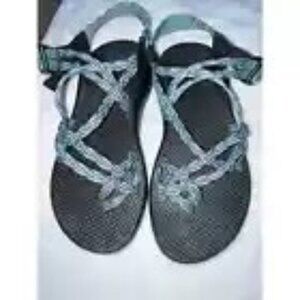 Women’s Chaco Z2 Sandals Size 8 Blue Green